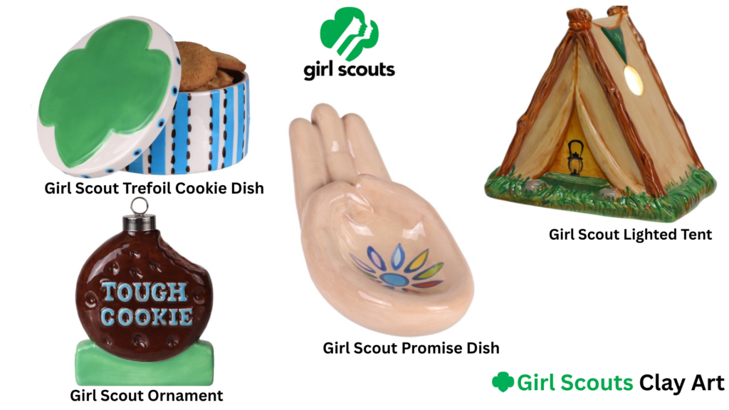 Girl Scout Clay Collage